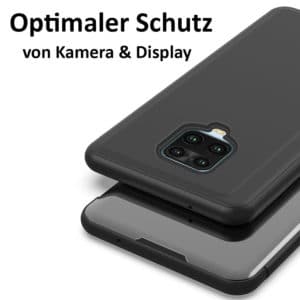Leder-Handyhülle Für Xiaomi Redmi Note 9S/9 Pro – Klapphülle Mit Magnetverschluss & Kartenfächern